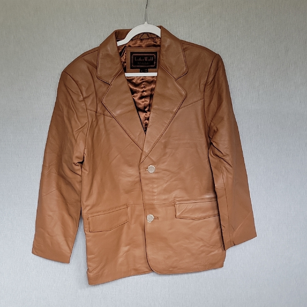 Leather World Blazer